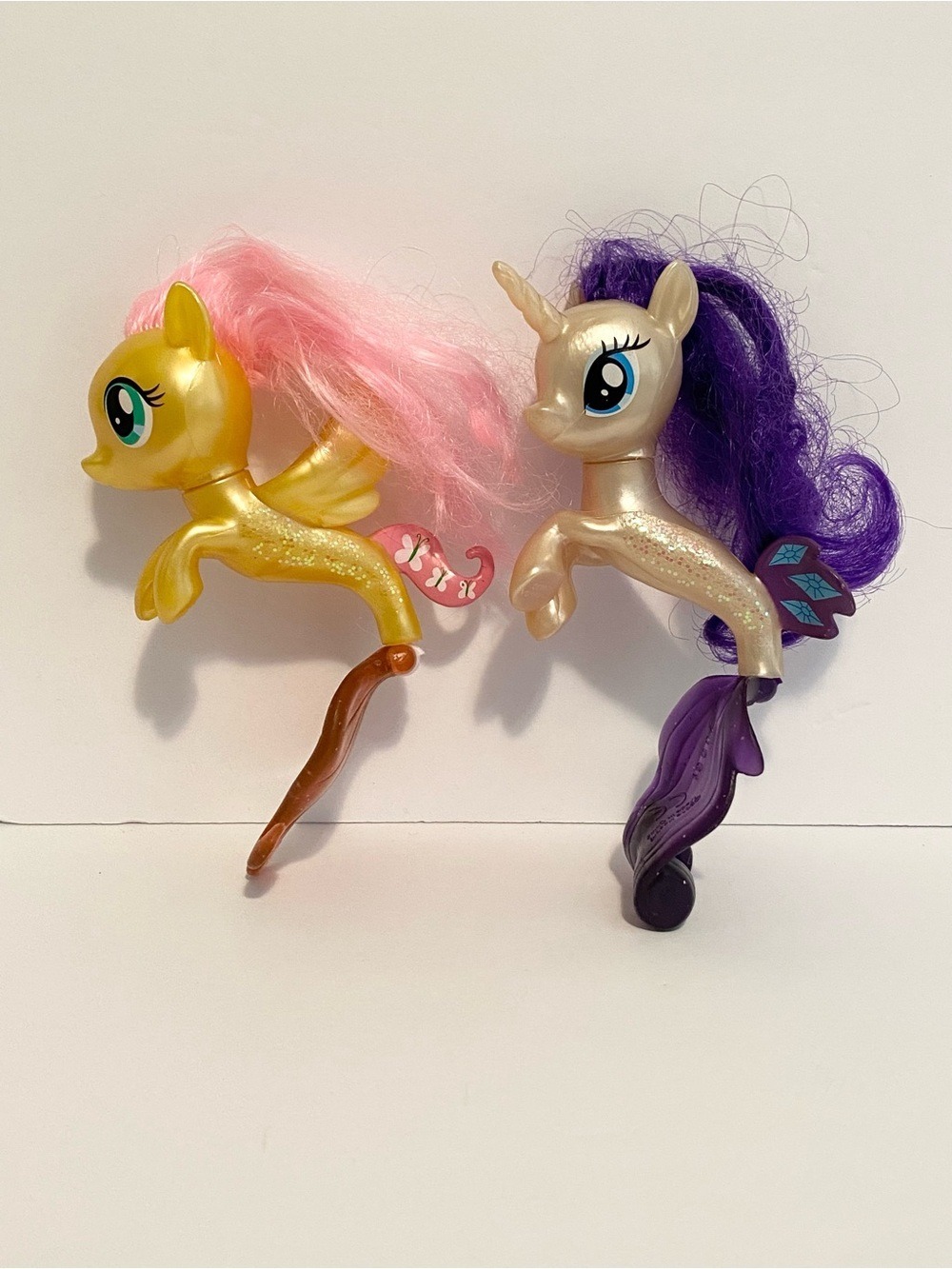 Hasbro My Little Pony The Movie Seapony Pearlized Fluttershy Rarity MLP Figures